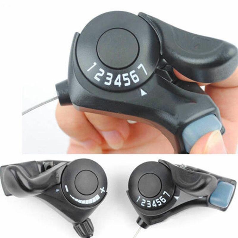 Mountain Biking Gear For Men - Fahrrad-Schalthebel mit geteiltem Fingergriff, 3/7-Gang, Mountainbike-Handschalthebel