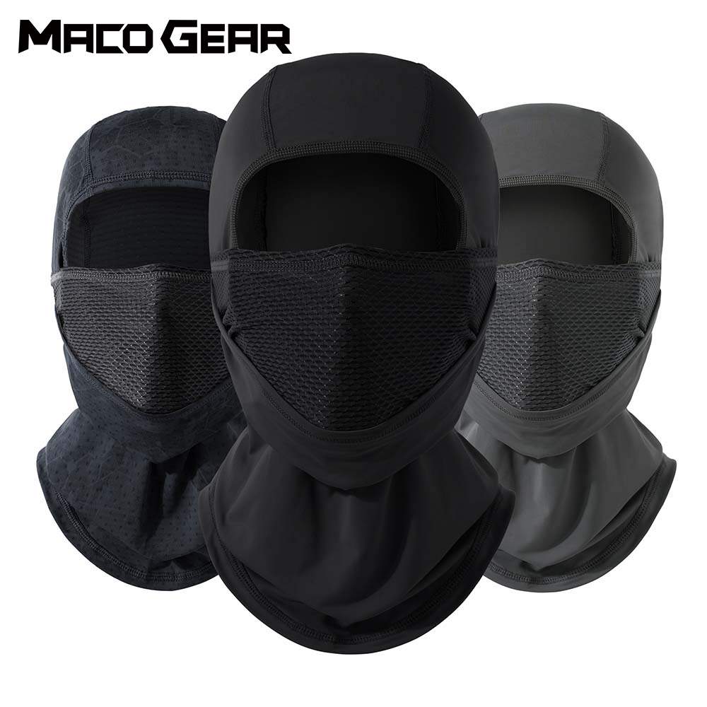 Mountain Biking Full Face Helmet - Sommer-Motorrad-Sturmhaube Atmungsaktive Vollgesichtsmaske Helmfutter für Radfahren
