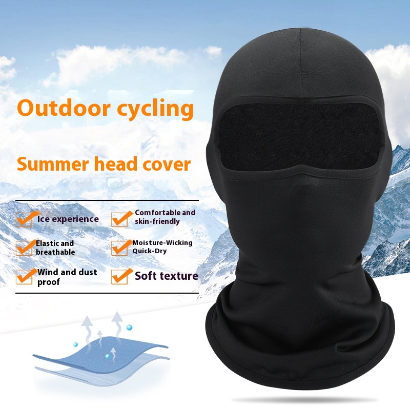 Mountain Biking Full Face Helmet - Motorrad Sturmhaube Schnell trocknende Vollgesichtsmaske Anti-UV