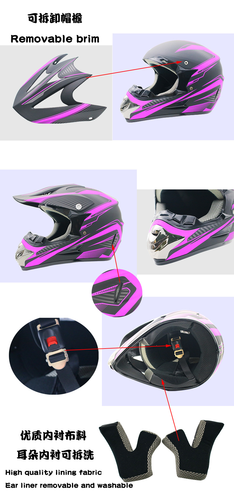 2019 neue Flip Up Motorrad Hel – Mountain Biking Full Face Helmet Bewertung und Preis