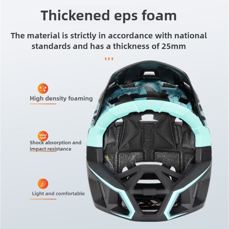 Neuer Erwachsenen-Mountainbike – Mountain Biking Full Face Helmet Bewertung und Preis